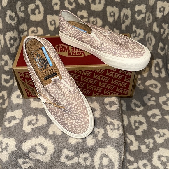 Vans Slip-On Sf Sneaker (Eco Theory) Animal/Ether π New π & Never Worn π - Picture 7 of 17